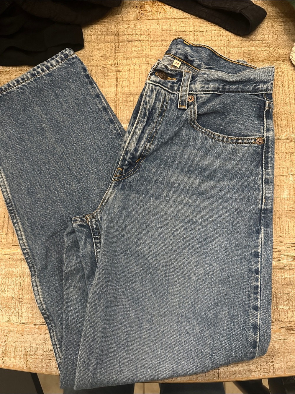Levi’s high rise straight baggy fit
